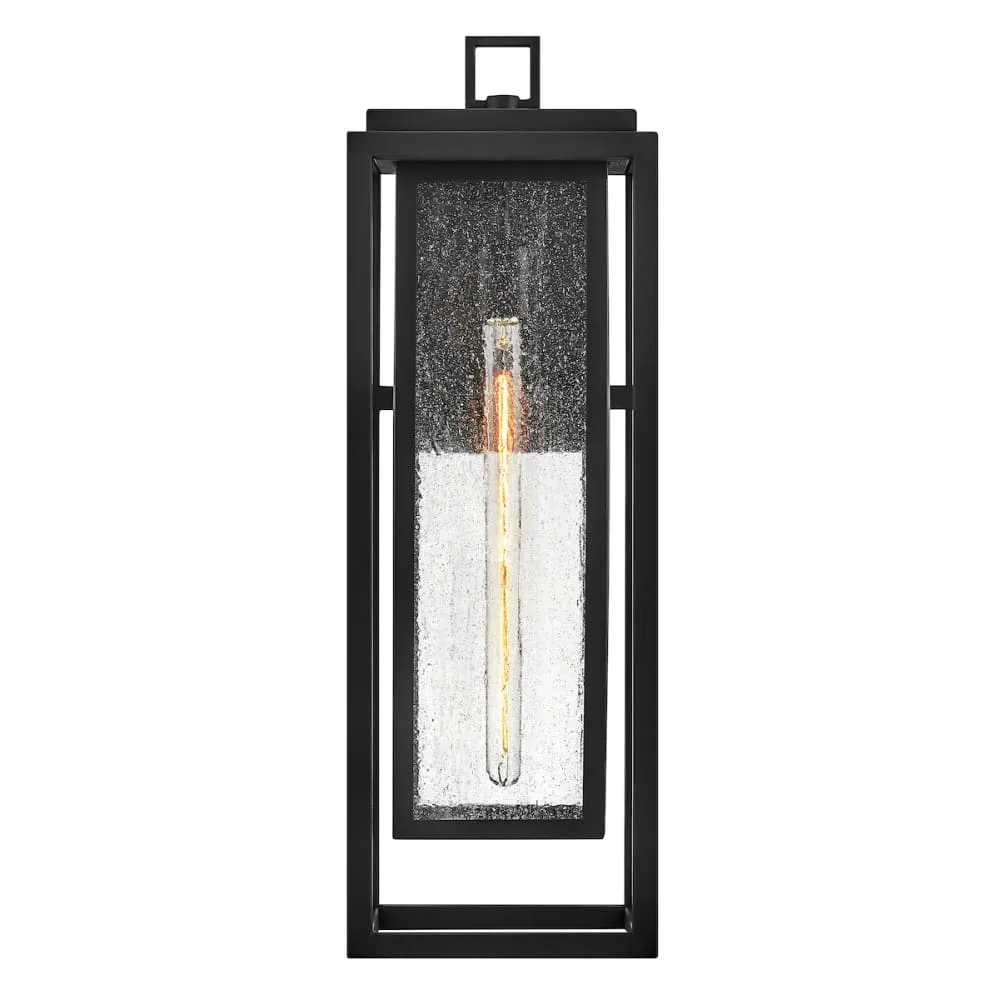 Clearwater Coastal Outdoor Wall Lantern - Extra Large 27" - Black