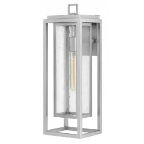 Clearwater Coastal Outdoor Wall Lantern - Large 20" - Satin Nickel