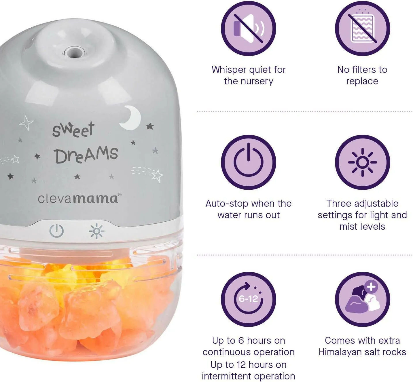 Clevamama Clevapure Salt Lamp