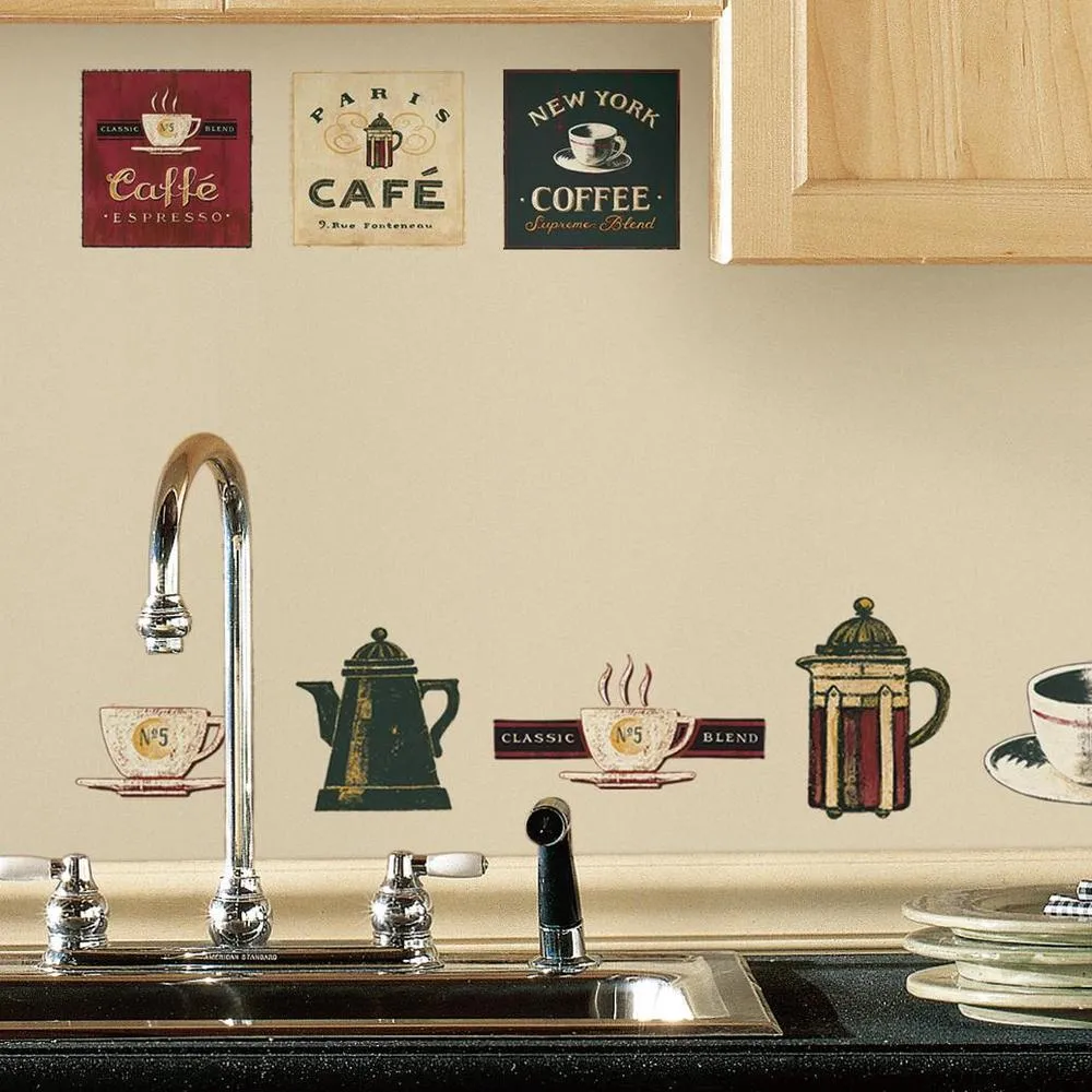 Coffee House Wall Decals