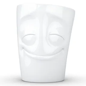 Coffee Mug with Handle, Cheery Face