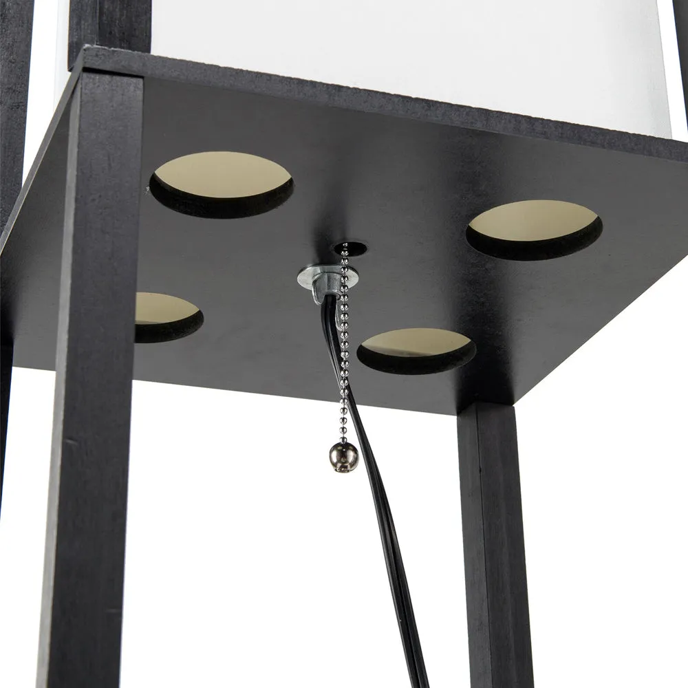 Contemporary Standing Lamp Lighting Shelf