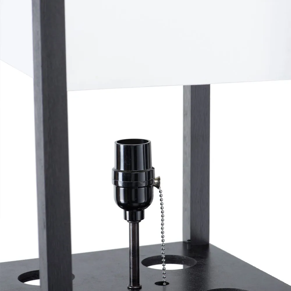 Contemporary Standing Lamp Lighting Shelf