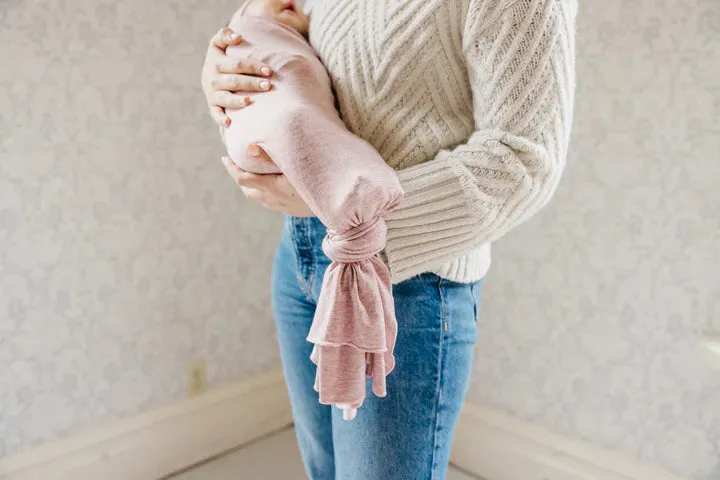 Copper Pearl Maeve Knit Swaddle Blanket