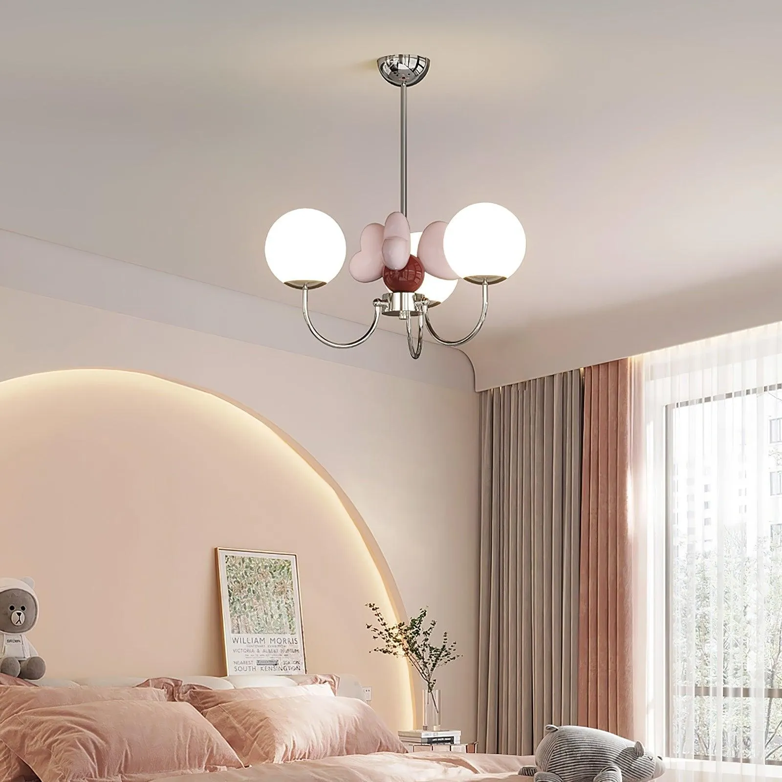 Cream Nica Chandelier