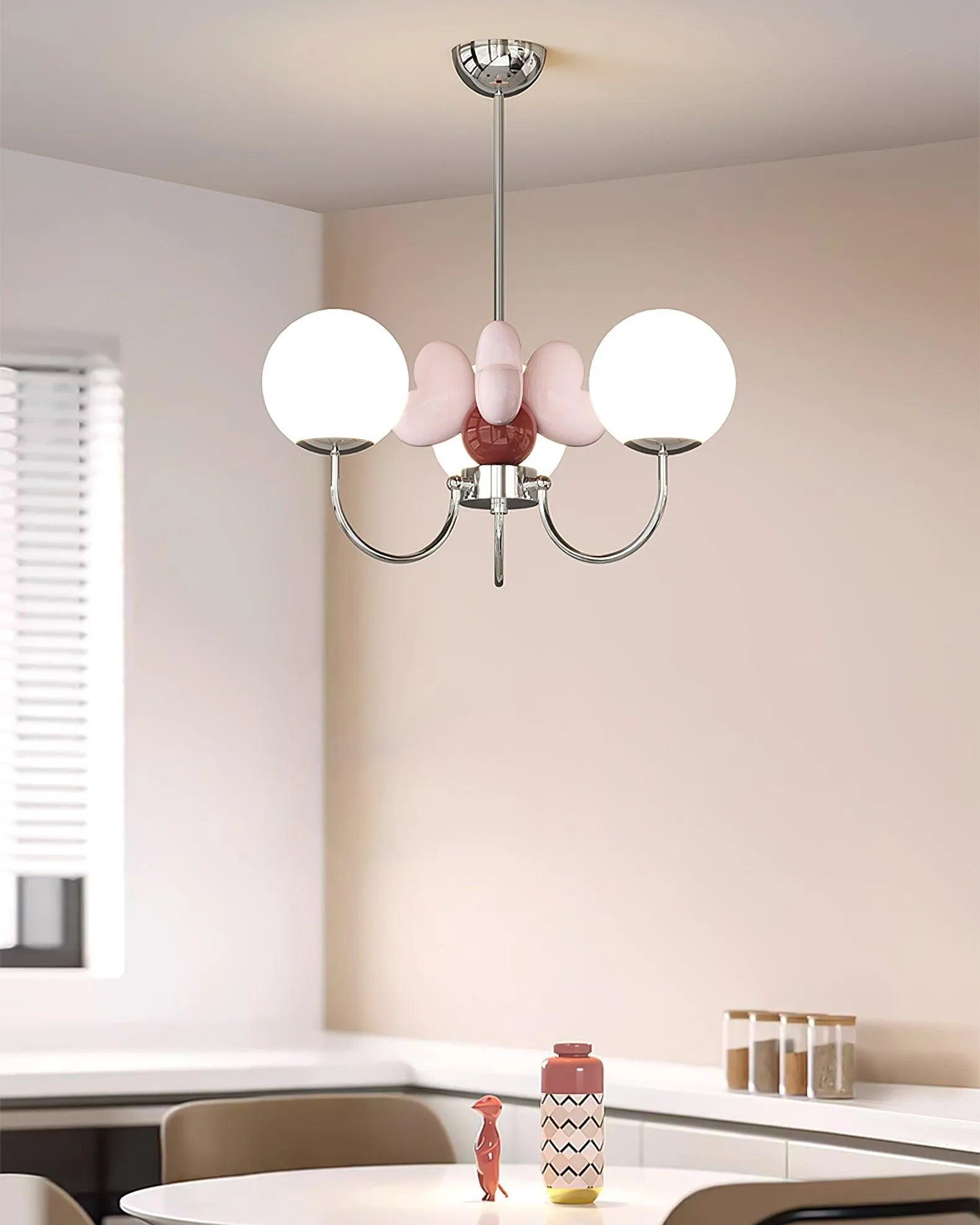 Cream Nica Chandelier