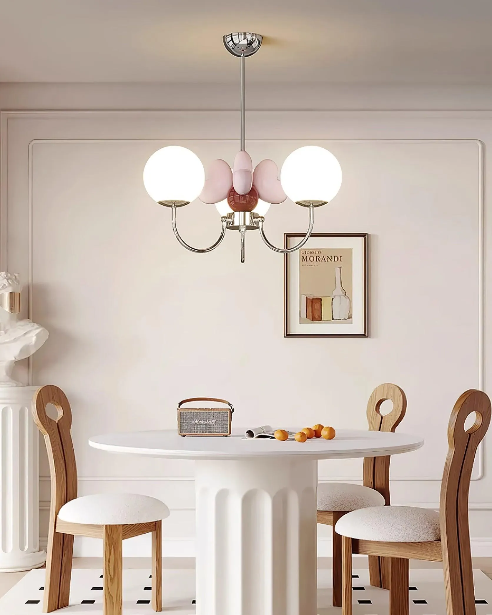 Cream Nica Chandelier