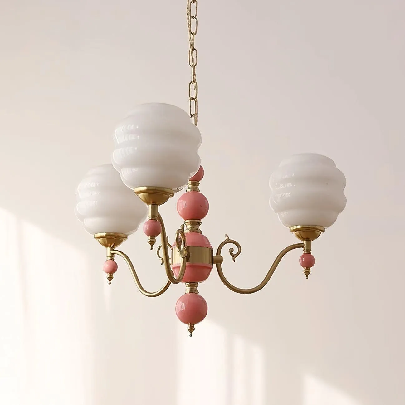 Creamy Kalco Chandelier