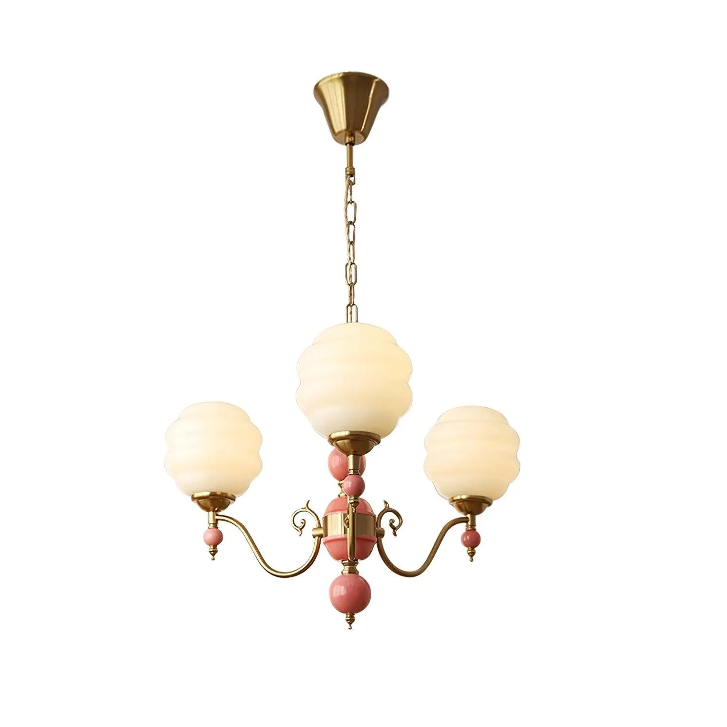 Creamy Kalco Chandelier