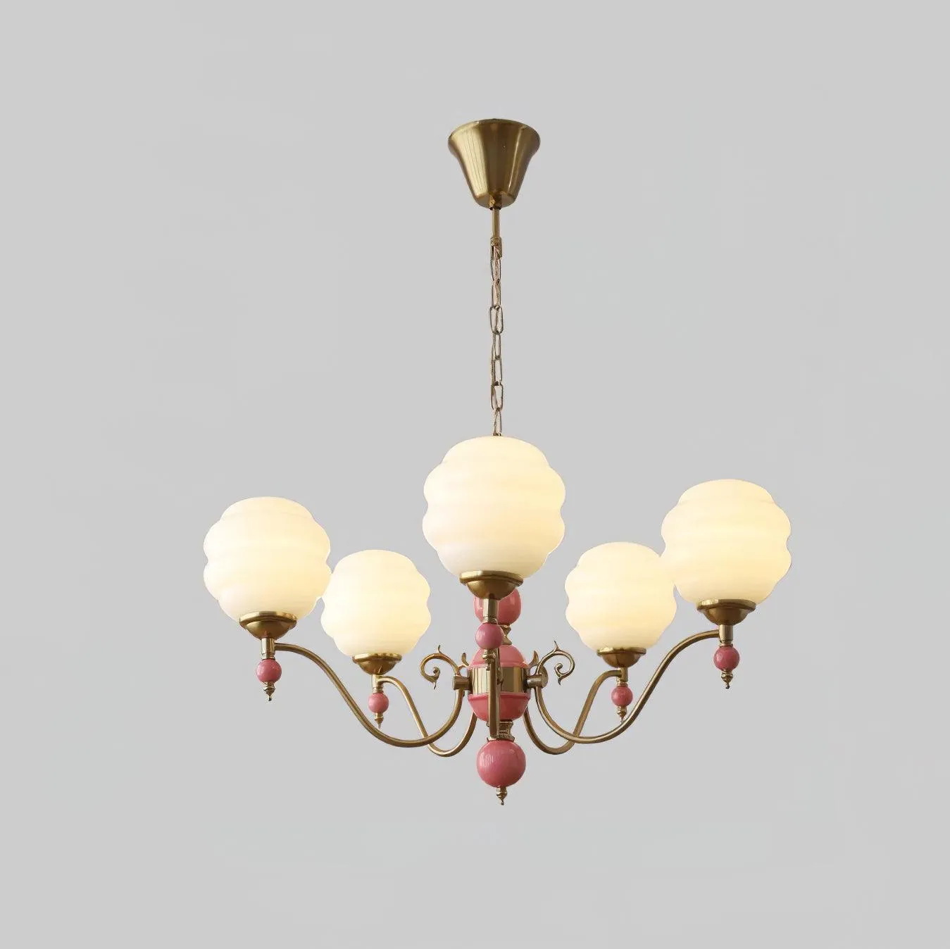 Creamy Kalco Chandelier