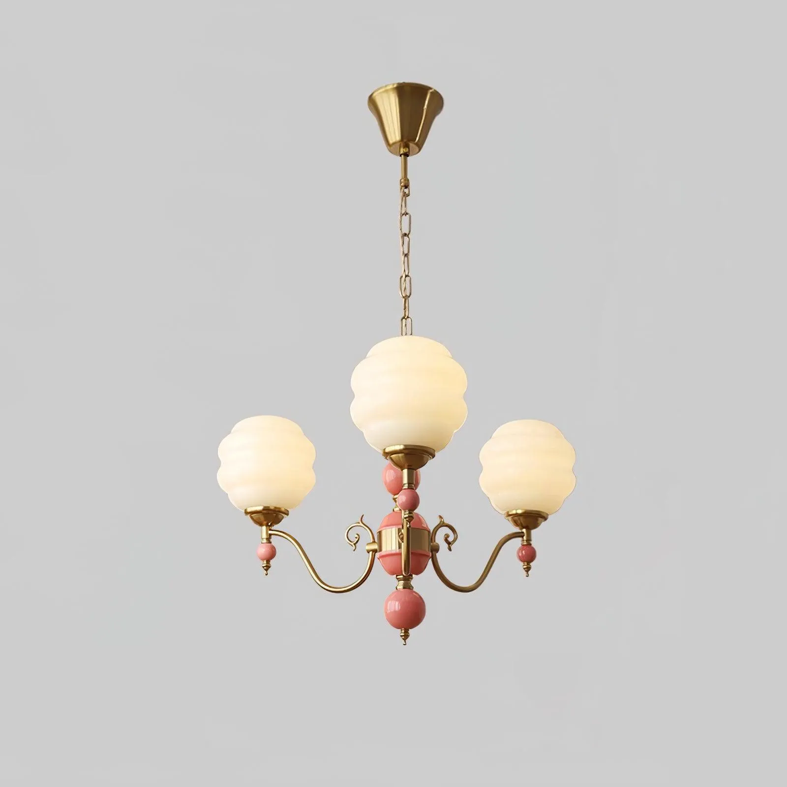 Creamy Kalco Chandelier