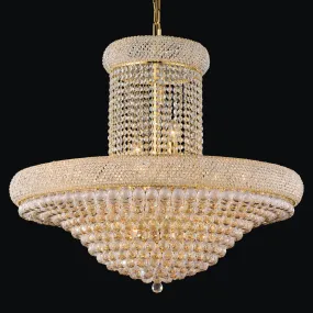 Crystal Chandelier W:20 x H:22 Genuine Magnificent Crystal Prisms 14 Lights