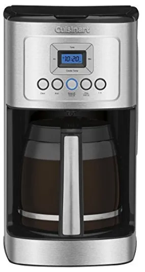 Cuisinart DCC-3200P1 PerfecTemp 14-Cup Programmable Coffeemaker with Glass Carafe, Stainless Steel