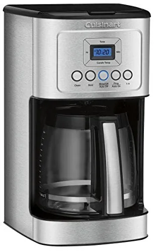 Cuisinart DCC-3200P1 PerfecTemp 14-Cup Programmable Coffeemaker with Glass Carafe, Stainless Steel