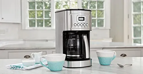 Cuisinart DCC-3200P1 PerfecTemp 14-Cup Programmable Coffeemaker with Glass Carafe, Stainless Steel