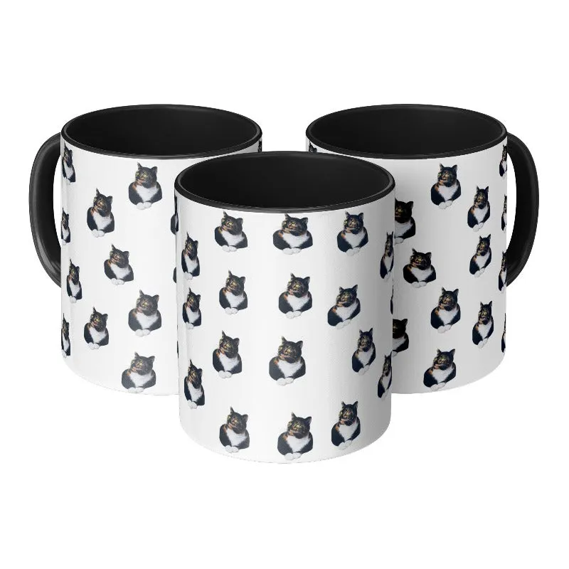 Custom Cat Photo Mug - Personalized Cat Face Mug