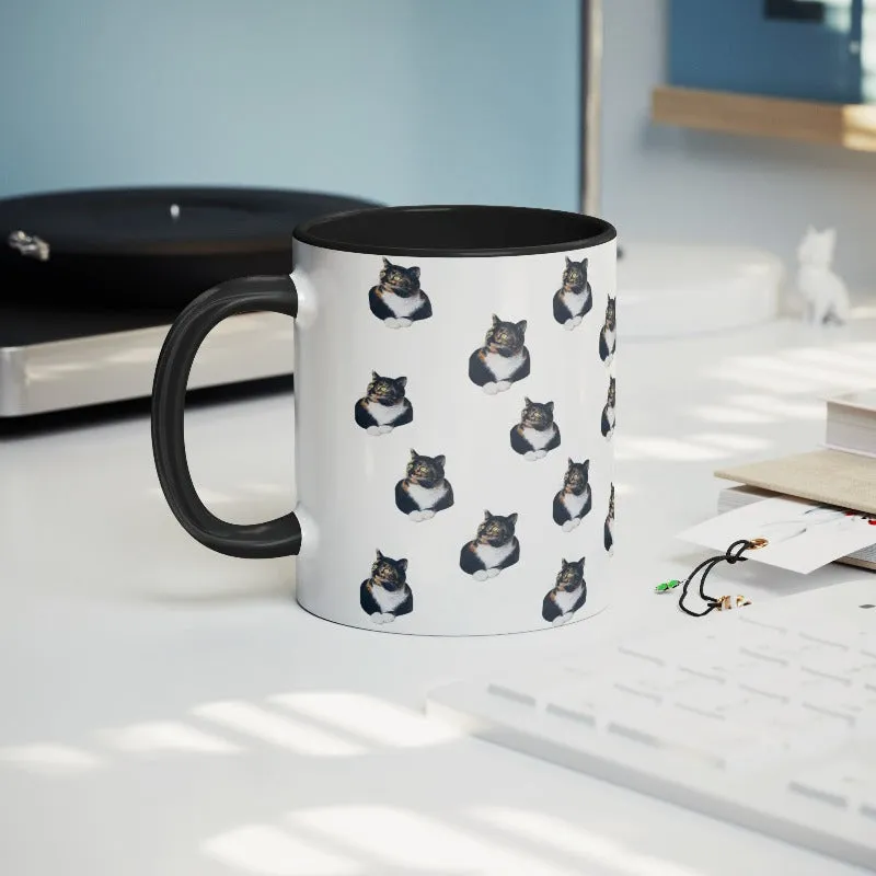 Custom Cat Photo Mug - Personalized Cat Face Mug