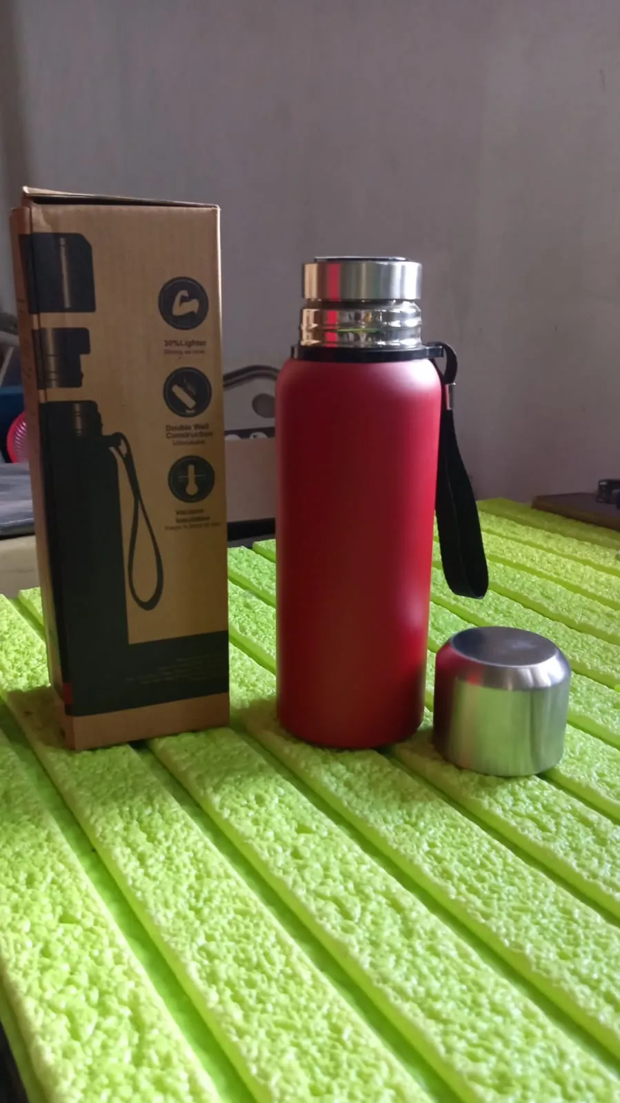 Customize Stainless Steel Water Bottle, Fridge Water Bottle, Stainless Steel Water Bottle Leak Proof, Rust Proof, Cold & Hot Thermos steel Bottle| Leak Proof | Office Bottle | Gym | Home | Kitchen | Hiking | Trekking | Travel Bottle (Approx 600ML)