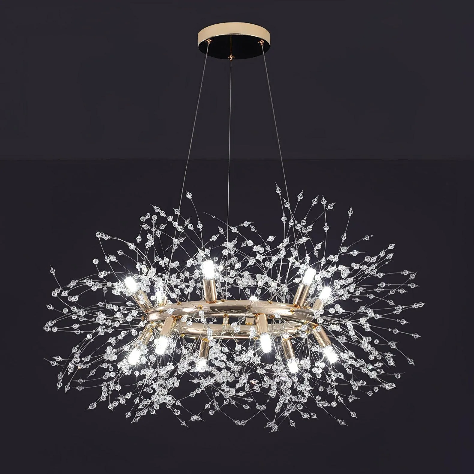 Dandelion Round Chandelier