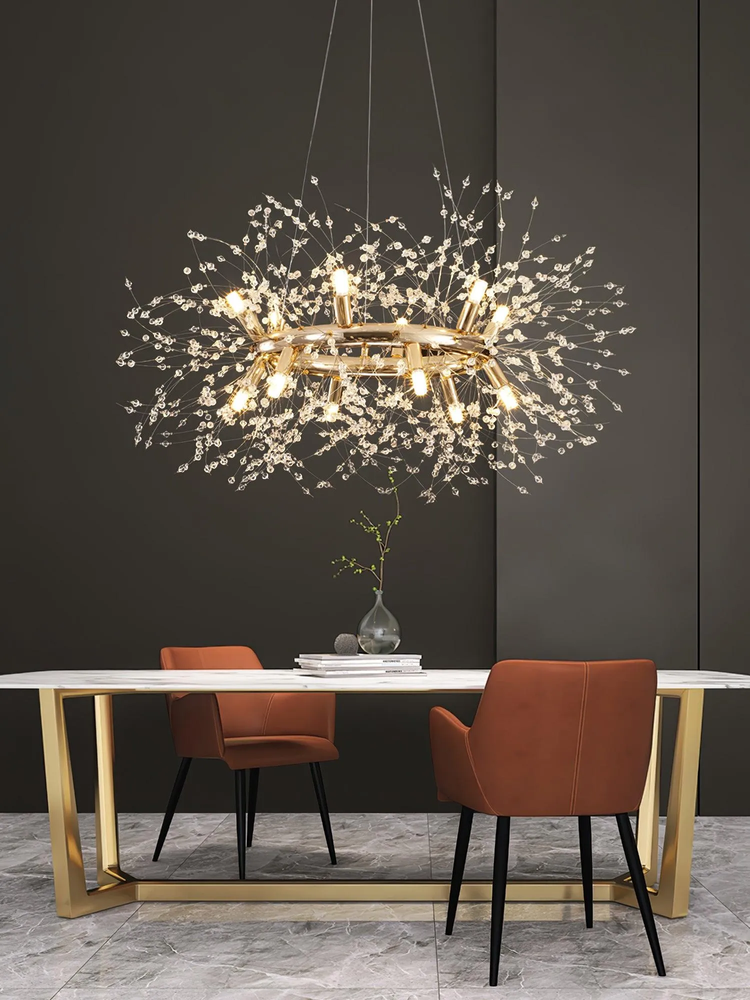 Dandelion Round Chandelier