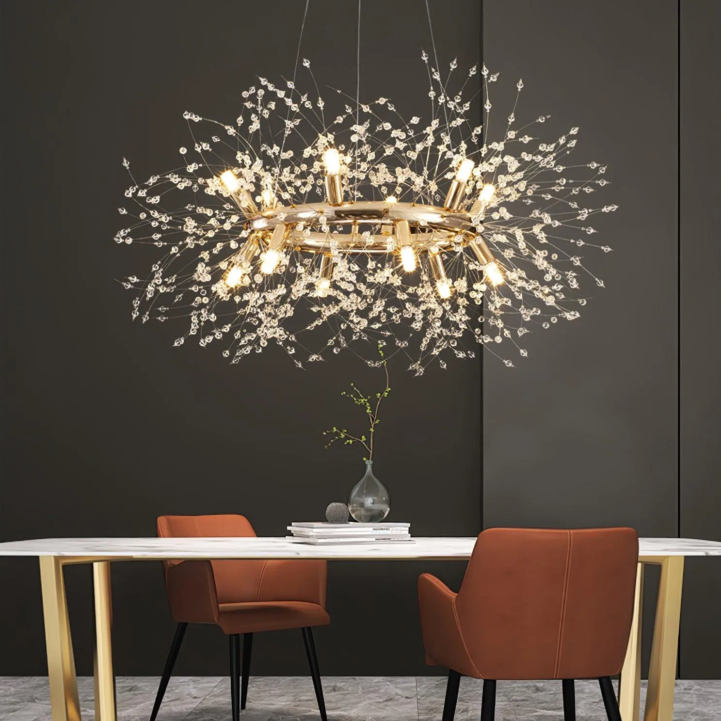 Dandelion Round Chandelier