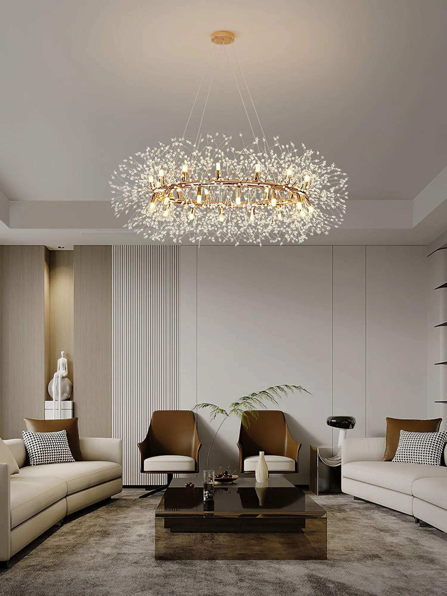 Dandelion Round Chandelier