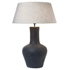 Daphne Ceramic Lamp - Black