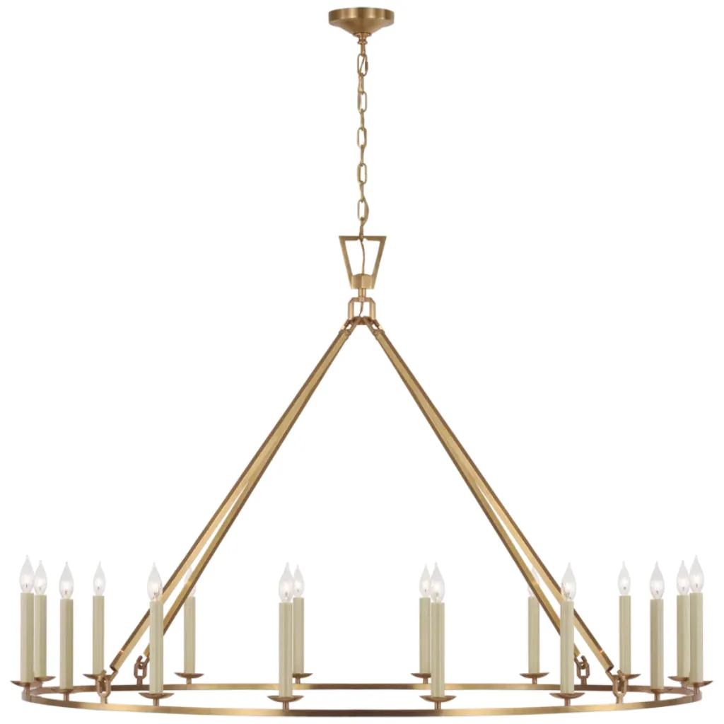 Darlana Oversized Single Ring Chandelier