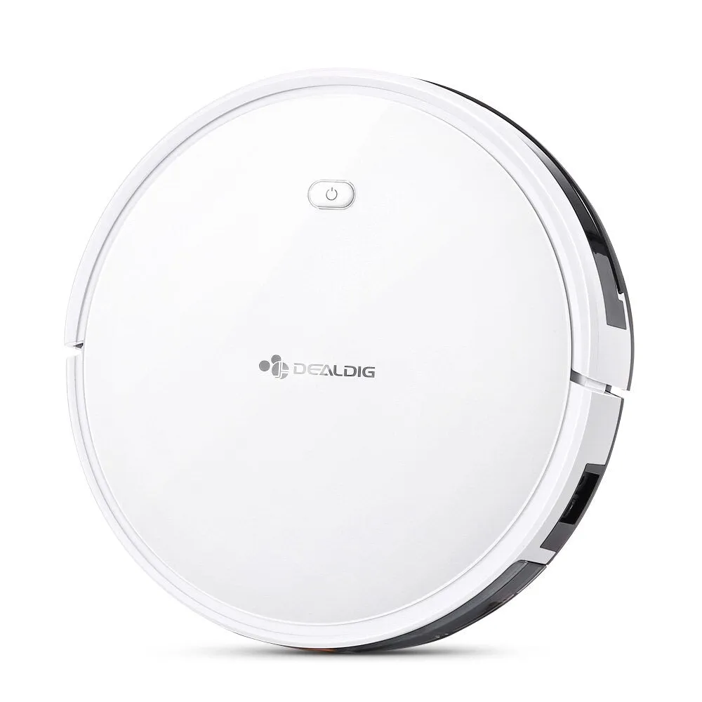 DEALDIG Robvacuum 8 Robot Vacuum Cleaner with WiFi Connectivity Work for Alexa App Remote Control Gyroscope Navigation Robot