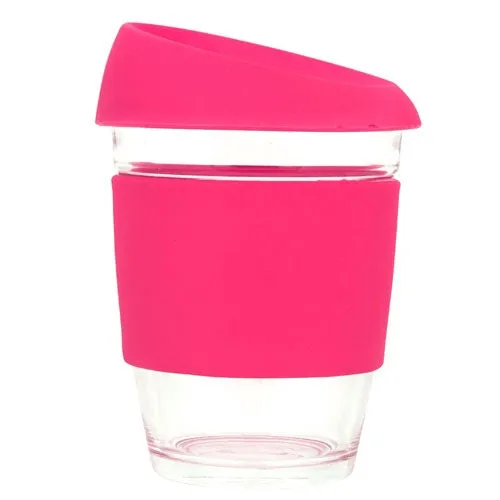 Dezine Glass Takeaway Coffee Cup