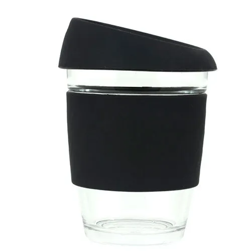 Dezine Glass Takeaway Coffee Cup