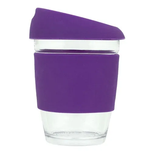 Dezine Glass Takeaway Coffee Cup