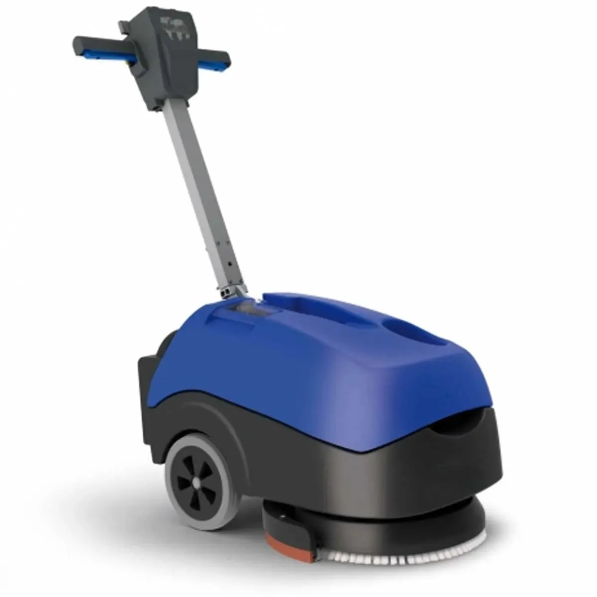 Diteq 15" Walk-Behind Floor Scrubber with Poly Brush, Batteries