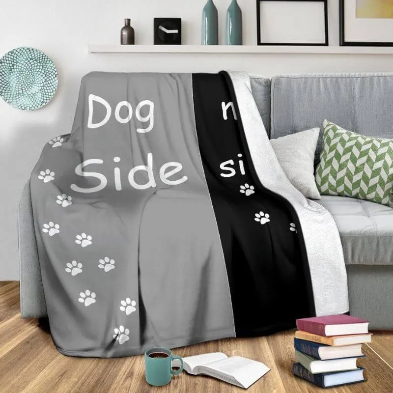 Dog Side My Side Premium Blanket