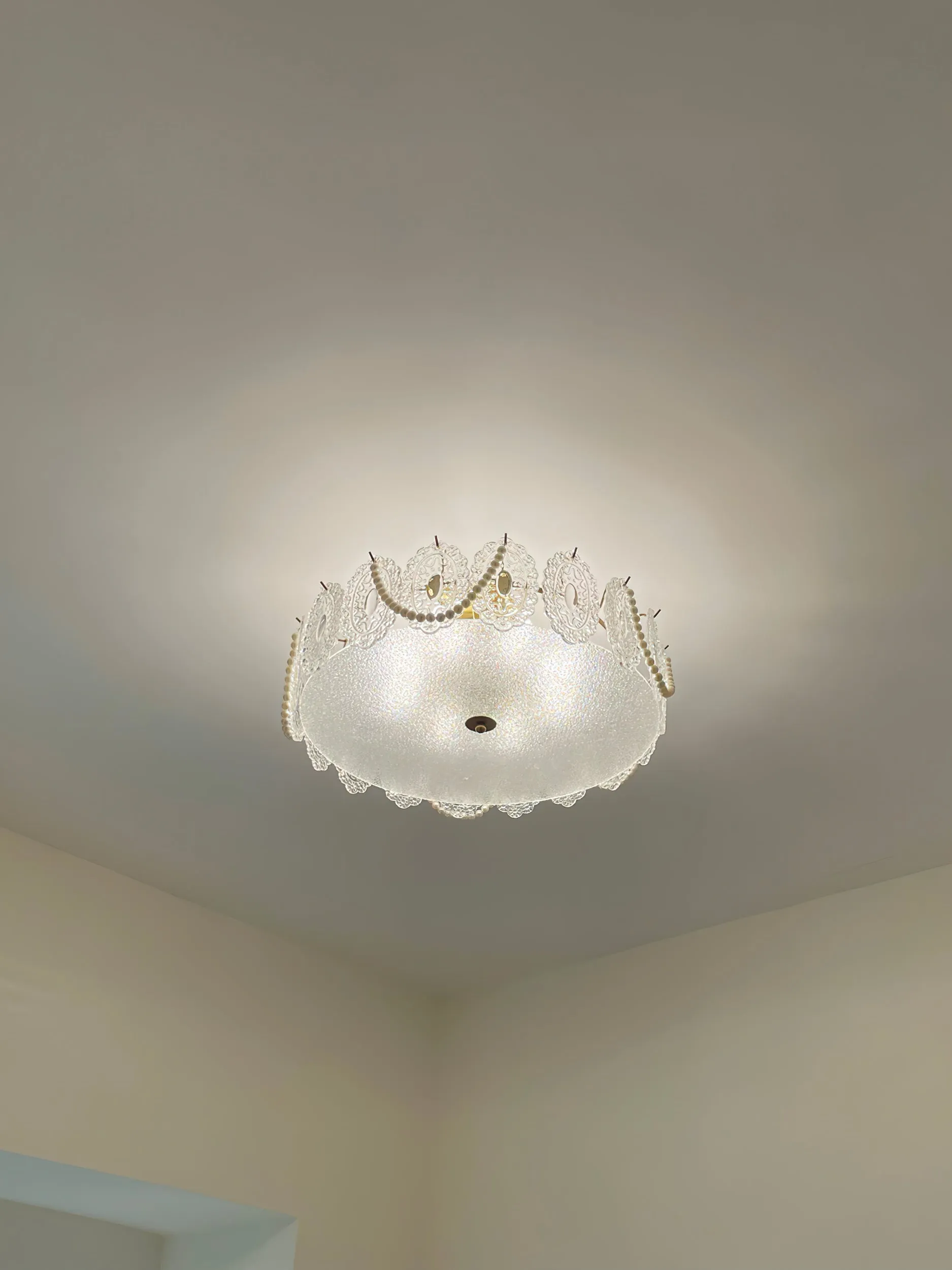 Drum Crystal Chandelier