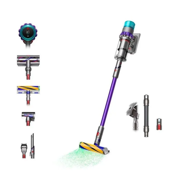 Dyson Gen5detect Kit Cordless Vacuum Cleaner Purple with Pet Grooming Kit with up to 70 Minutes Run Time - Purple