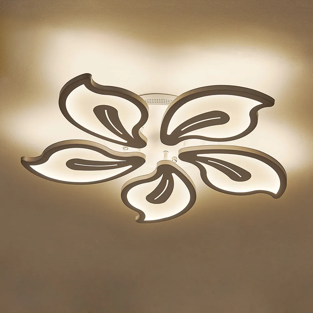 Elegant Floral Shape Energy-efficient LED Ceiling Light