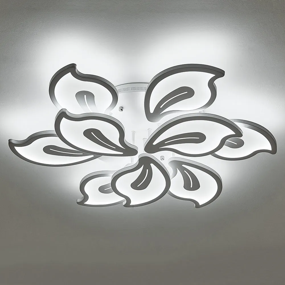 Elegant Floral Shape Energy-efficient LED Ceiling Light