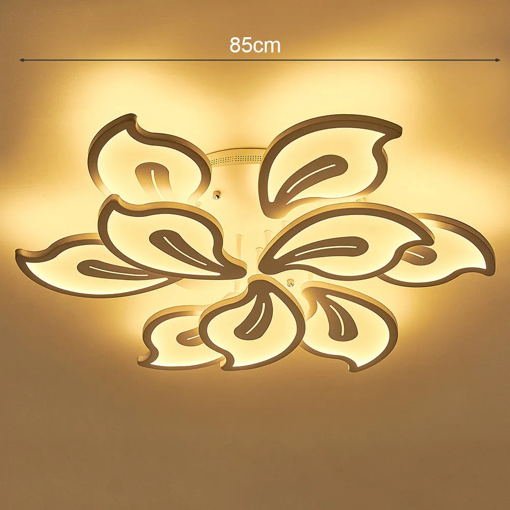 Elegant Floral Shape Energy-efficient LED Ceiling Light