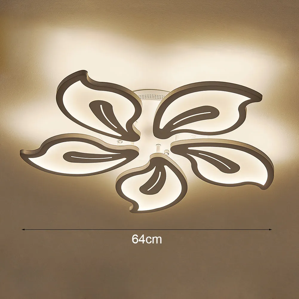 Elegant Floral Shape Energy-efficient LED Ceiling Light