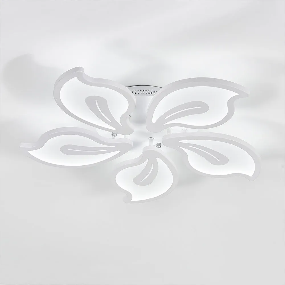 Elegant Floral Shape Energy-efficient LED Ceiling Light