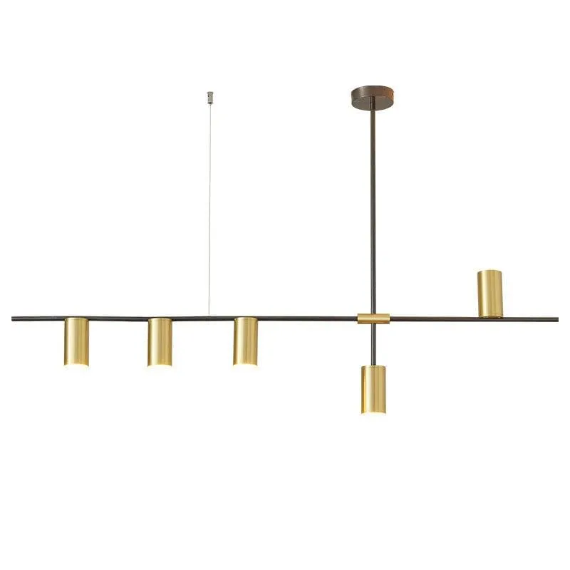 ELMA / Brass Chandelier