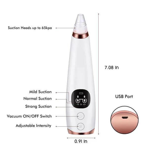 Facial microcry stalline blackhead skin beauty instrument