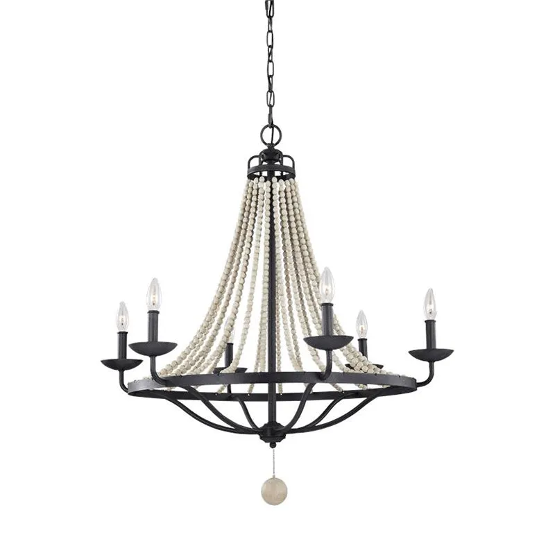 Feiss F3129 Nori 6-lt Chandelier