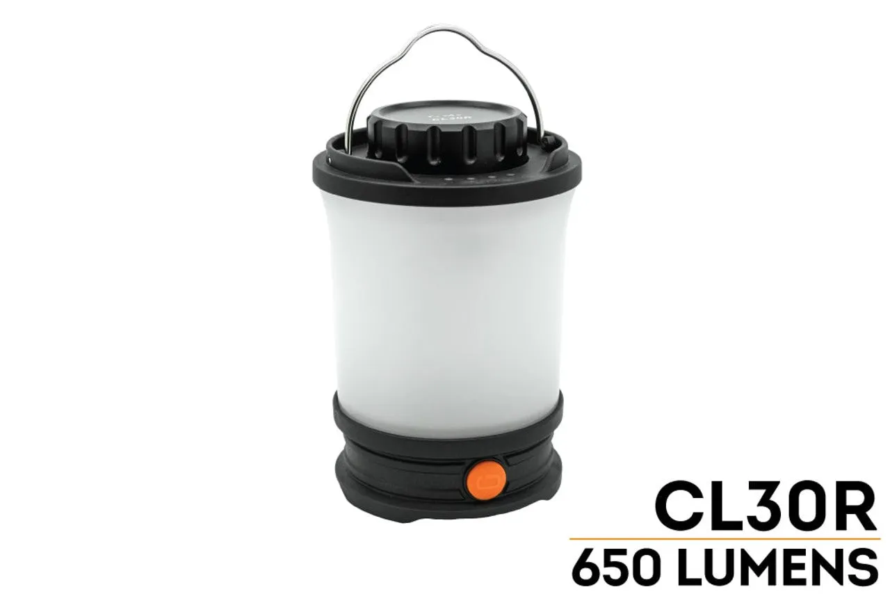 Fenix CL30R 650 Lumen Rechargeable Camping Lantern