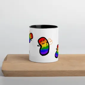 Flying Chaos Bean Mug with Color Inside