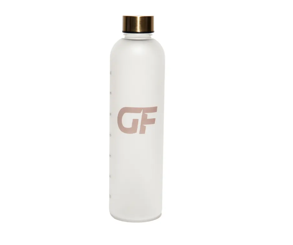 GF 32oz Motivational Water Bottle with Time Marker