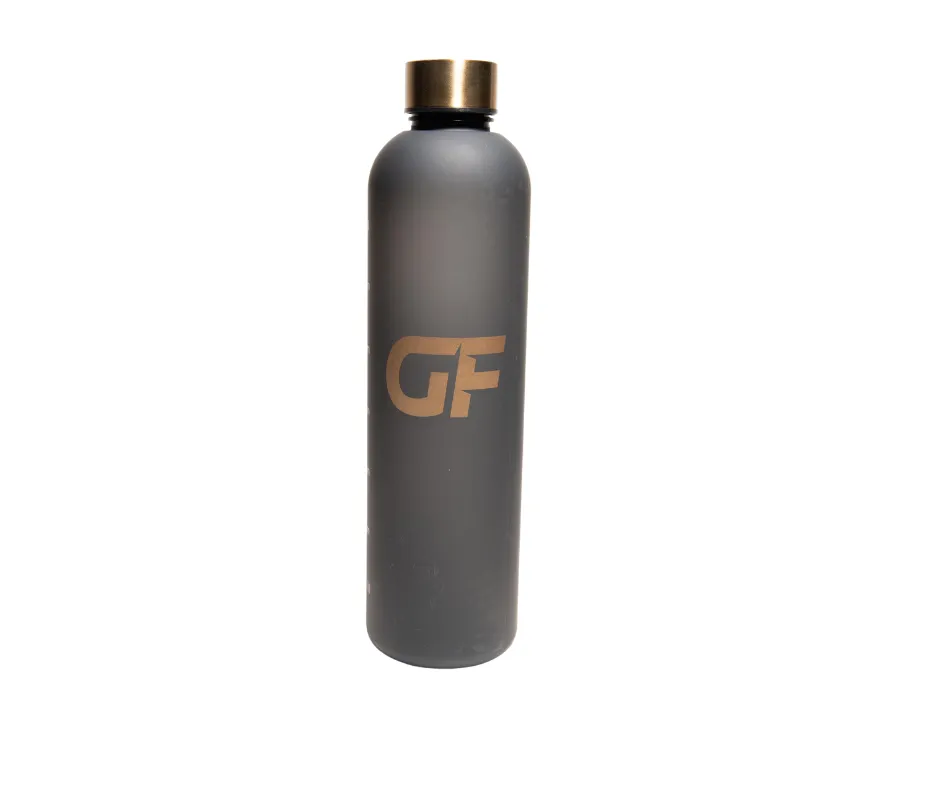 GF 32oz Motivational Water Bottle with Time Marker