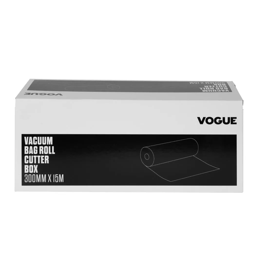 GF428 Vogue Vacuum Pack Roll with Cutter Box 300mm