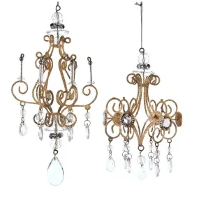 Gold Chandelier Ornament